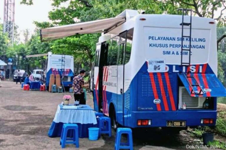 jadwal sim keliling padang