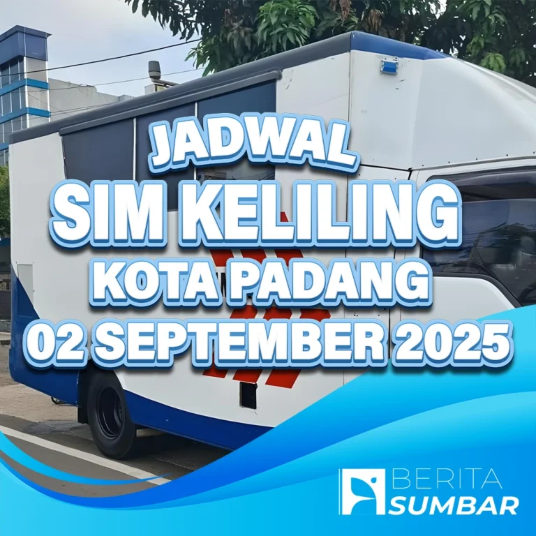 jadwal sim keliling padang