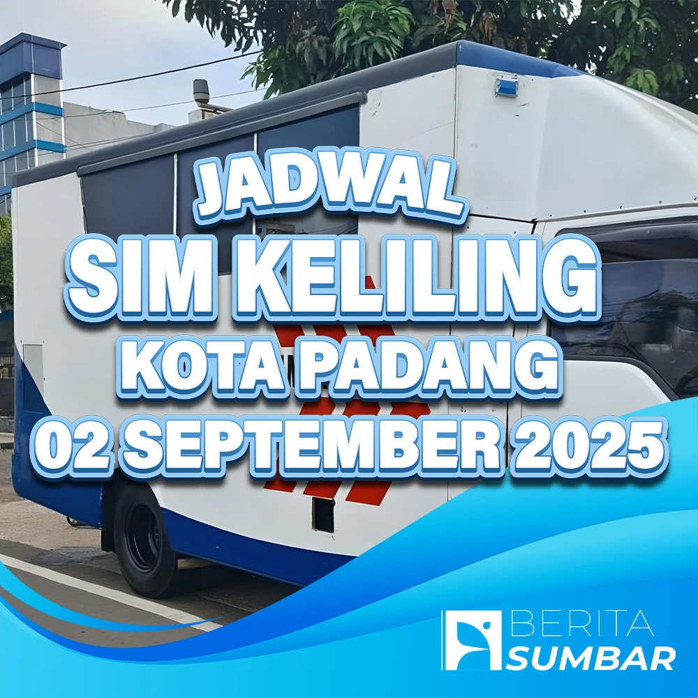 jadwal sim keliling padang